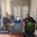 Συνεργασία με τον Χρήστο Γιαννακάκη και με τον Γενικό Πρόξενο της Ελλάδας στην Ουκρανία για την προοπτική μετάκλησης εργατών γης από την Ουκρανία​