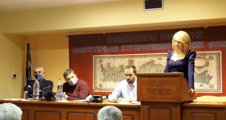Στο Επιμελητήριο Ρεθύμνου για την ανοιχτή πολιτική εκδήλωση της Ν.Ε του ΣΥΡΙΖΑ-ΠΣ